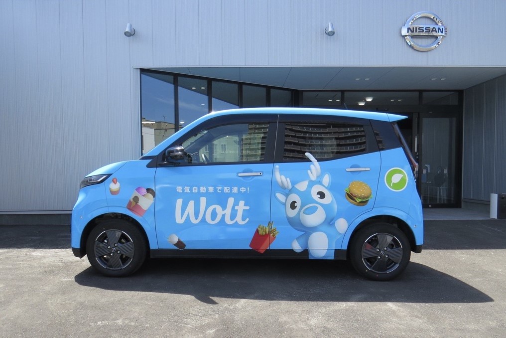 Wolt、日本初となる電気自動車(EV)でのデリバリーを 2024年5月16日（木